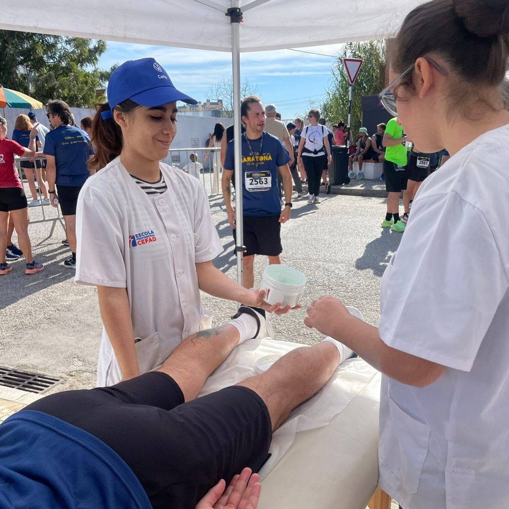 Alunos de TMBE prestam apoio desportivo na Meia Maratona de Almada EPC